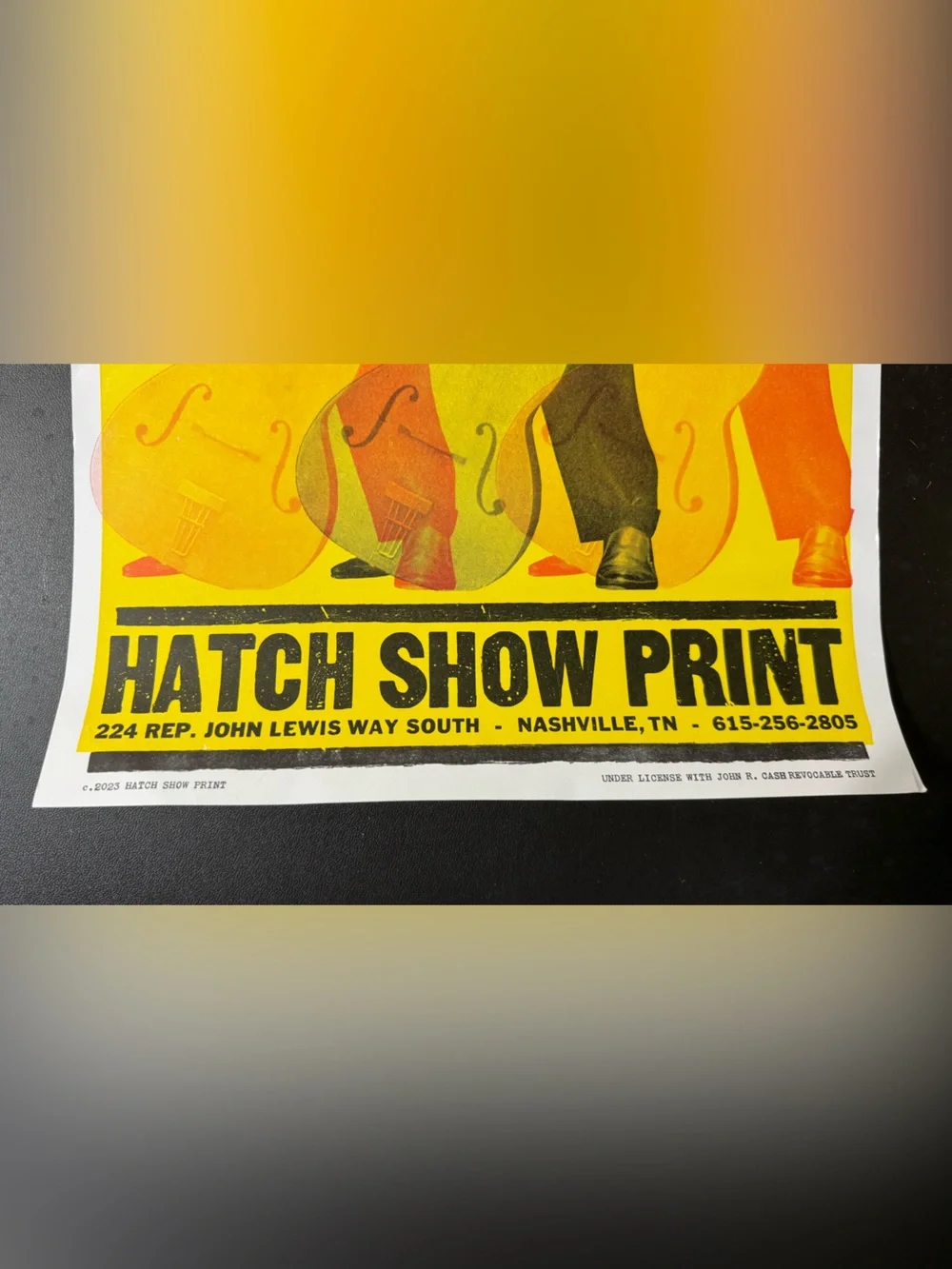 Hatch Show Print Johnny Cash